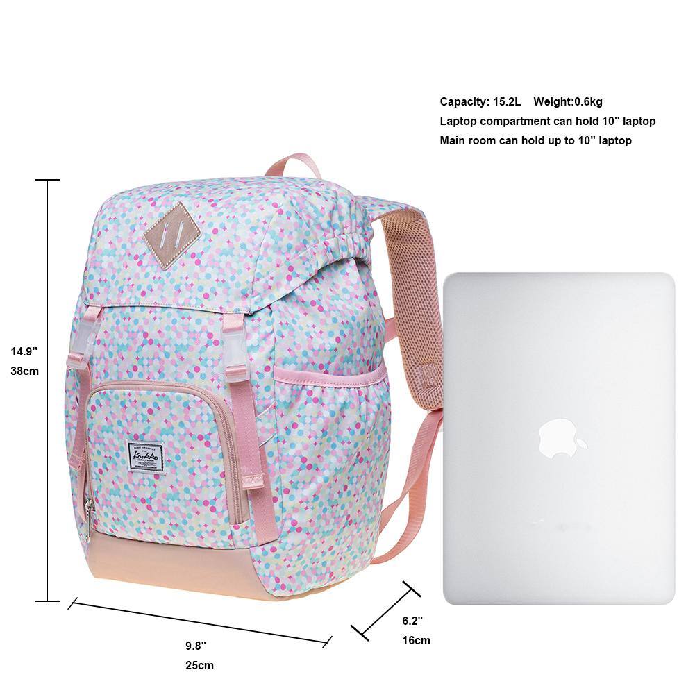 KAUKKO Backpack for daily use, KY01 ( Colordot / 15.2 L ) - kaukko