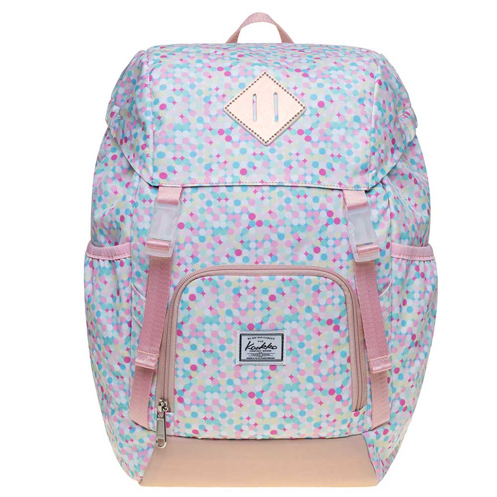 KAUKKO Backpack for daily use, KY01 ( Colordot / 15.2 L ) - kaukko