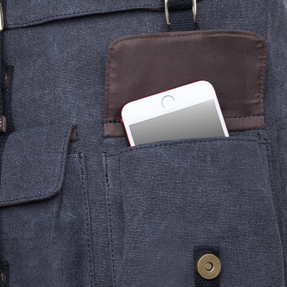 KAUKKO Backpack for Hiking Tours, KD01-2 ( Black / 20.7L ) - kaukko