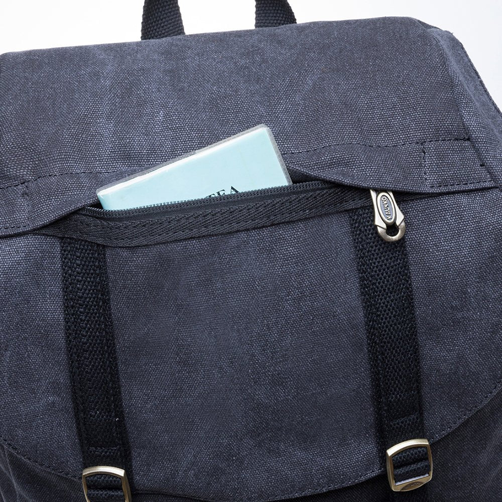 KAUKKO Backpack for Hiking Tours, KD01-2 ( Black / 20.7L ) - kaukko