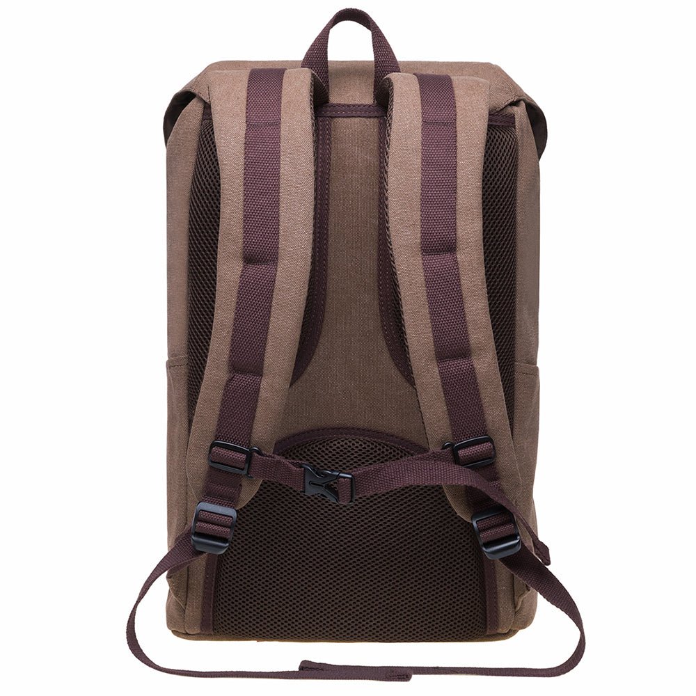 KAUKKO Backpack for Hiking Tours, KD01-2 ( Khaki / 20.7L ) - kaukko