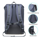 KAUKKO Backpack for Hiking Tours, KD01 ( Dark Grey / 20.7L ) - kaukko