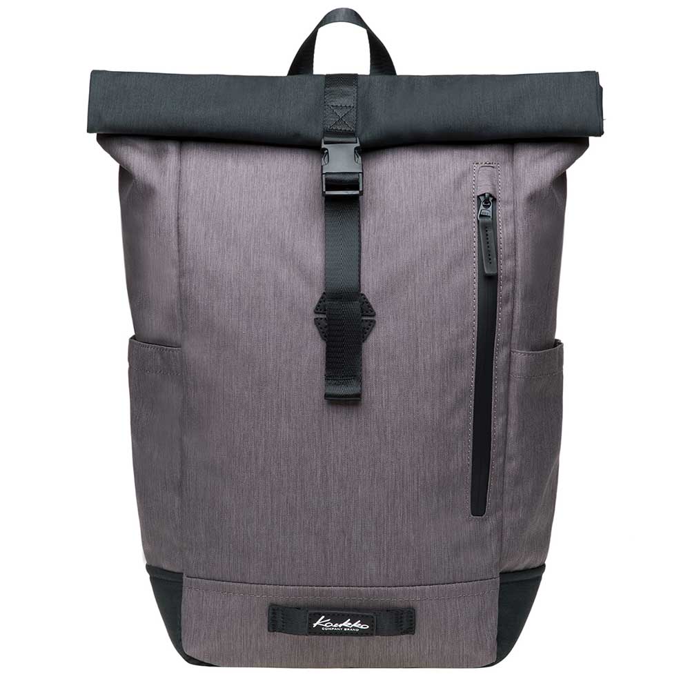 KAUKKO Backpack for Hiking Tours, KF04-2 ( Black Grey/ 15.1L ) - kaukko