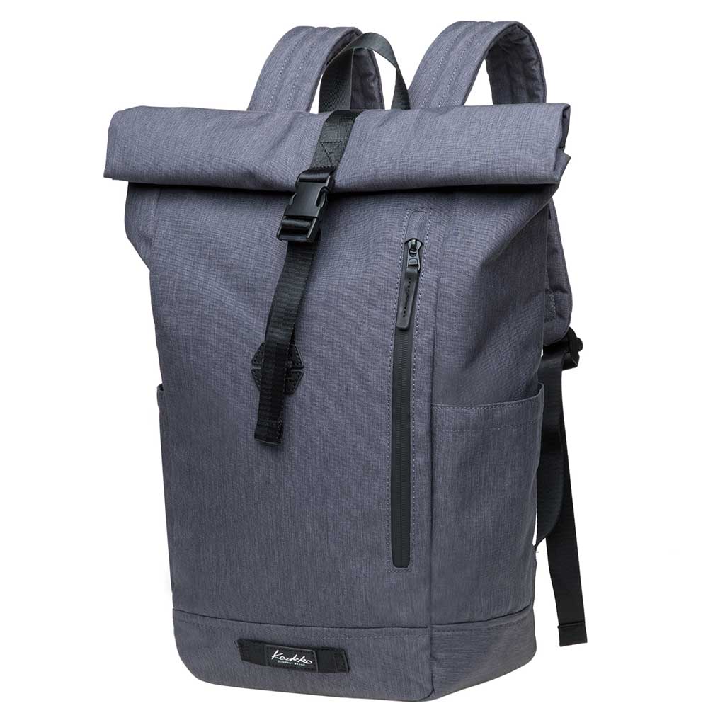 KAUKKO Backpack for Hiking Tours, KF04-2 ( Grey/ 15.1L ) - kaukko