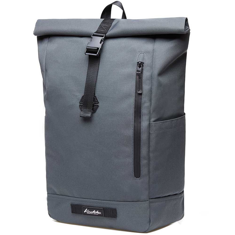 KAUKKO Backpack for Hiking Tours, KF04 ( Grey / 15.1 L ) - kaukko