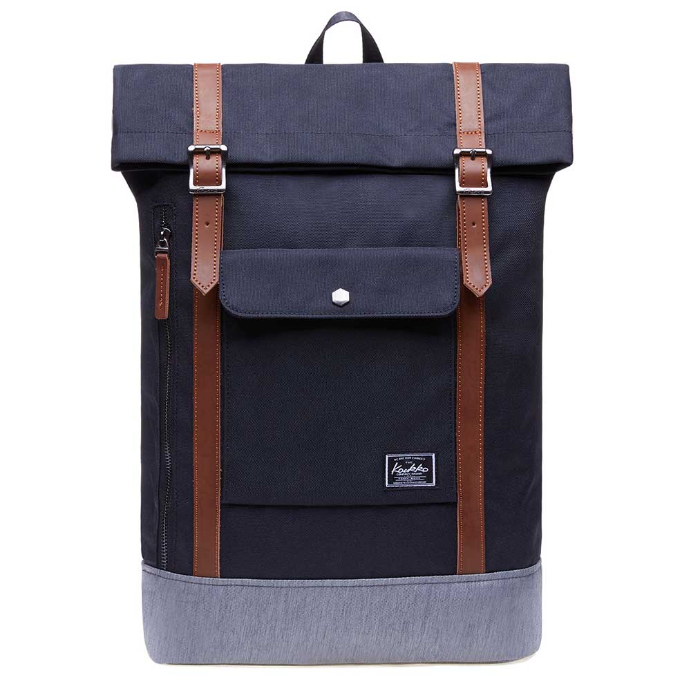 KAUKKO Backpack for Hiking Tours, KF05 ( Black Grey ) - kaukko