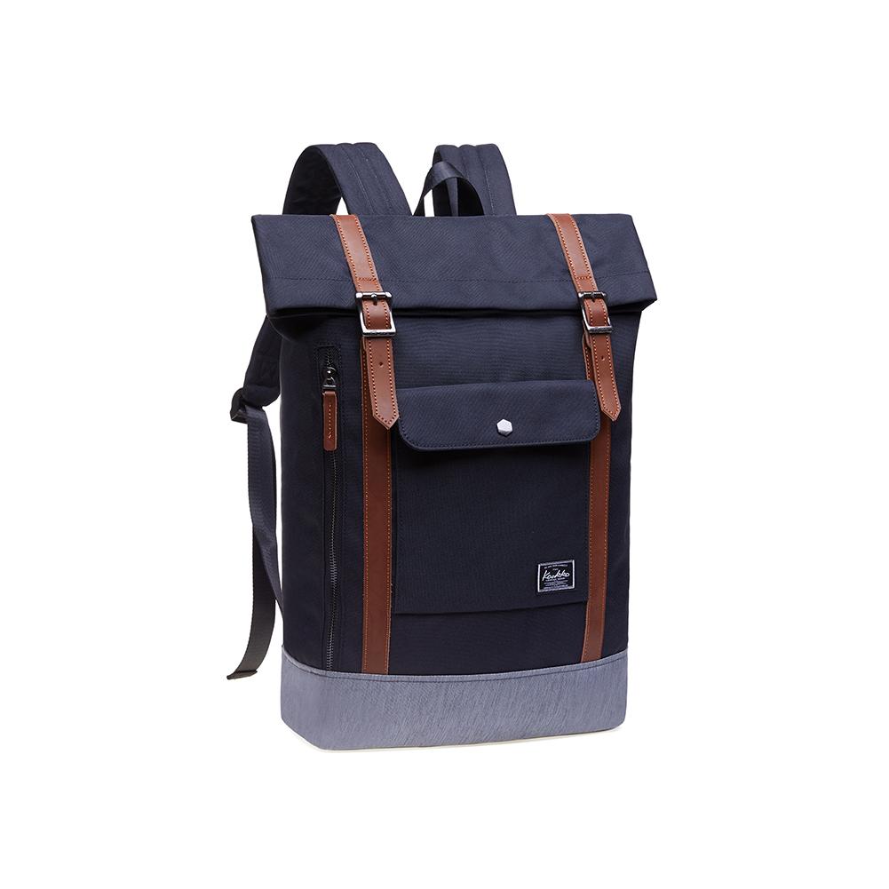 KAUKKO Backpack for Hiking Tours, KF05 ( Black Grey ) - kaukko