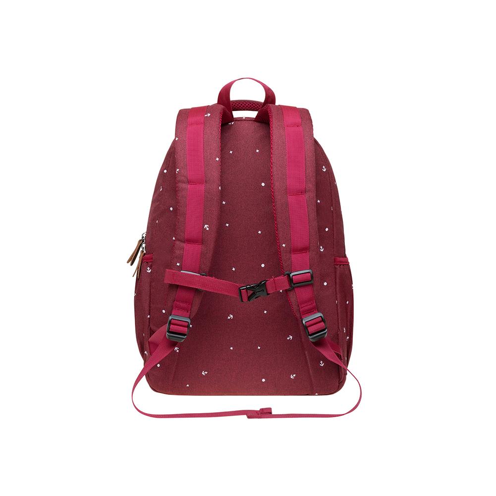 KAUKKO Backpack for School, K8008-1 ( Red / 18.9L ) - kaukko