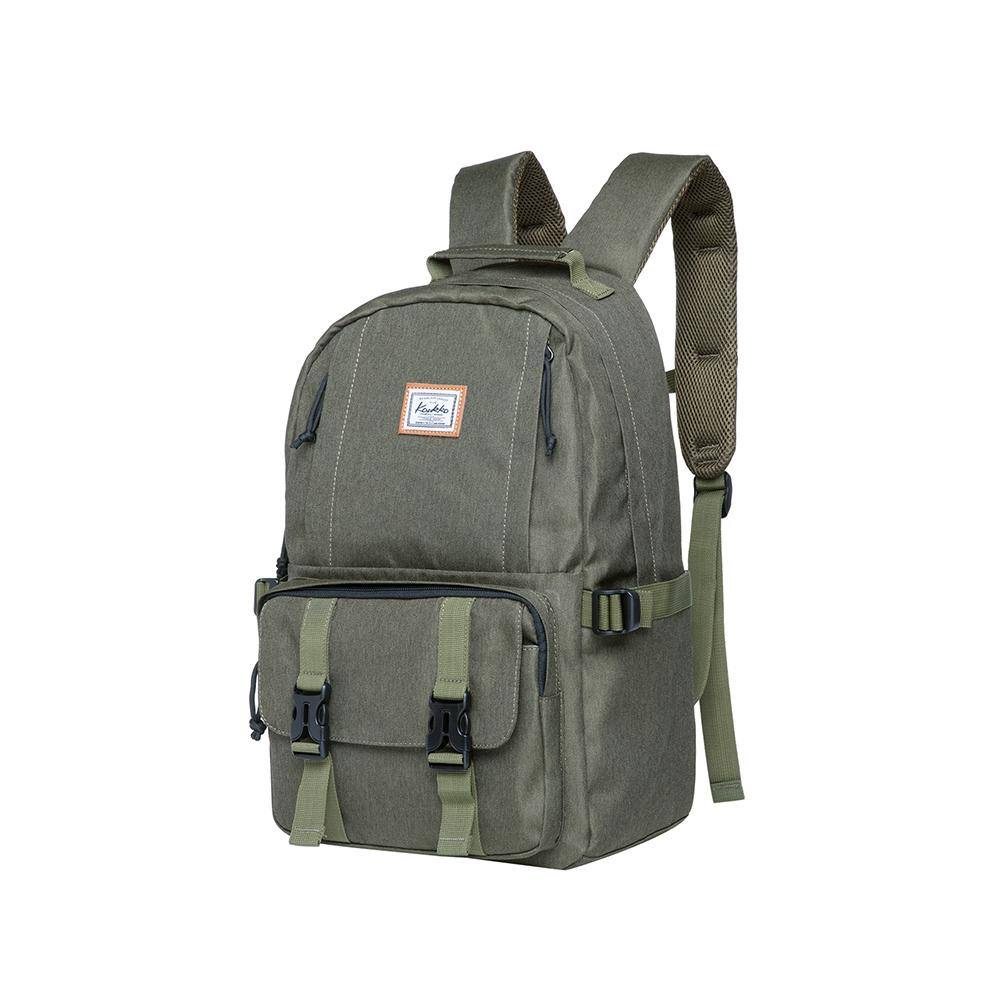 KAUKKO Backpack for School, KS21 ( Green / 18.4L ) - kaukko