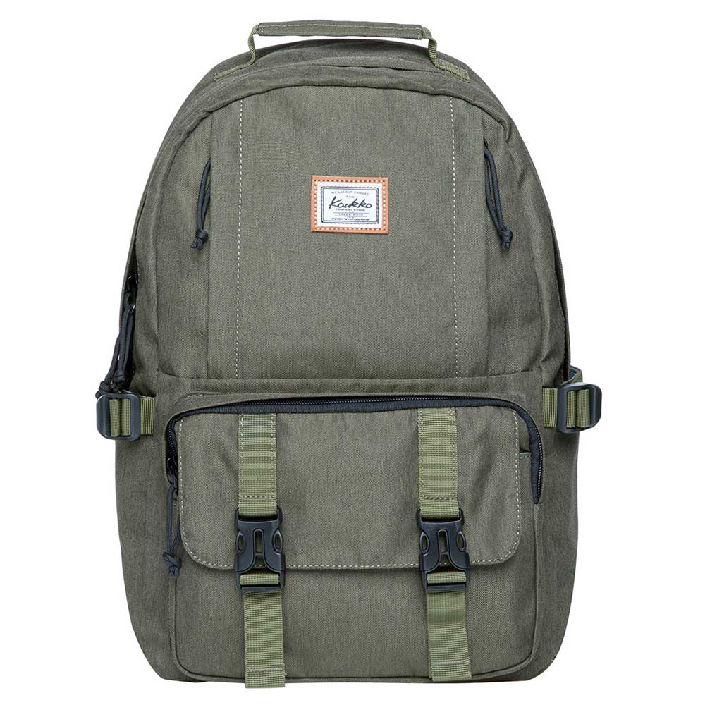 KAUKKO Backpack for School, KS21 ( Green / 18.4L ) - kaukko