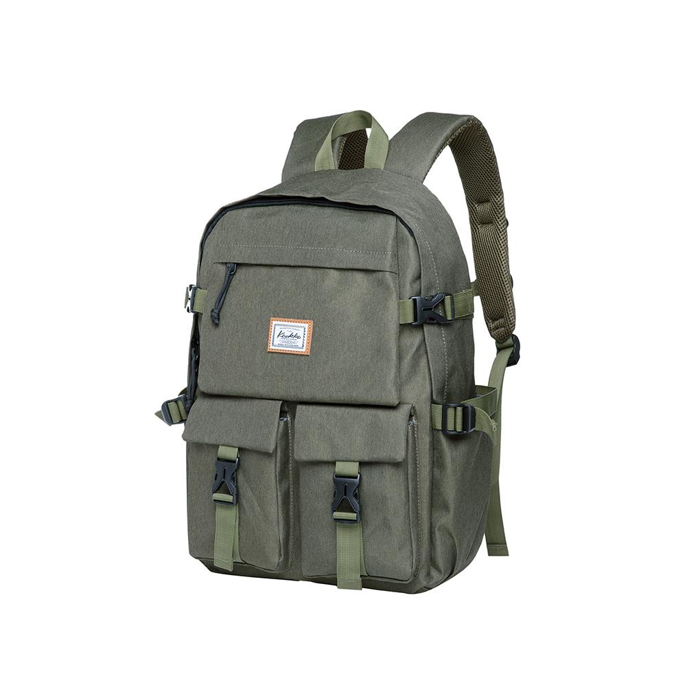 KAUKKO Backpack for School, KS22 ( Green / 18.4L ) - kaukko