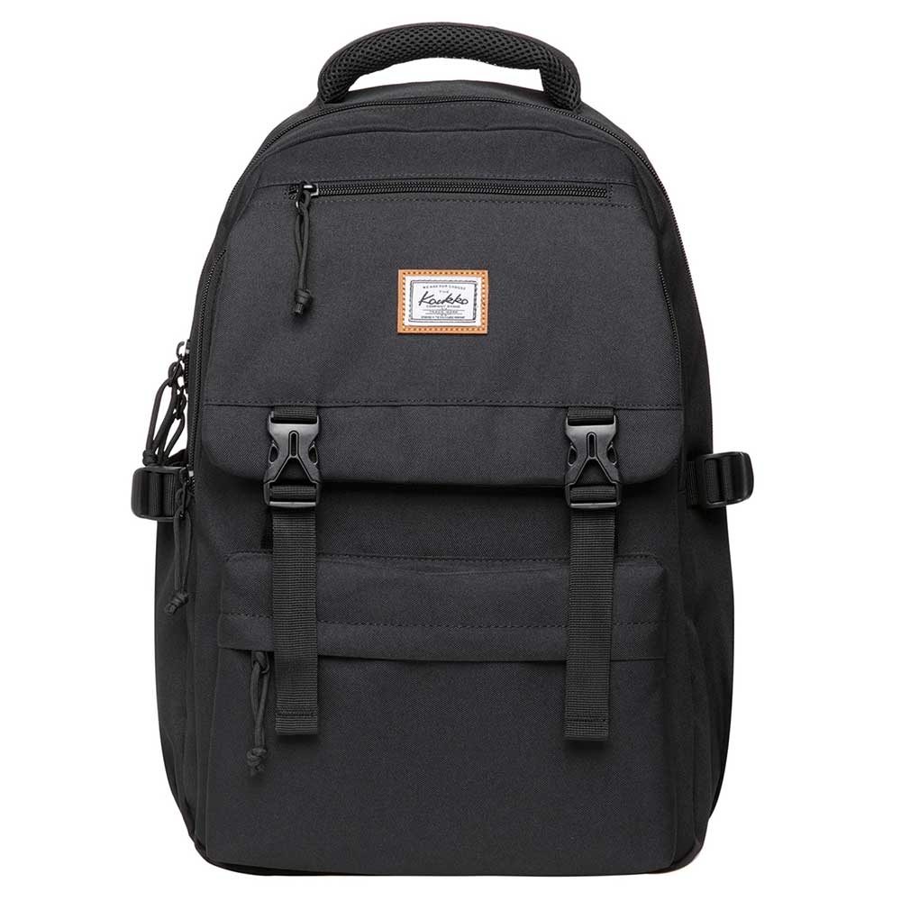 KAUKKO Backpack for School, KS23 ( Black / 18.4L ) - kaukko