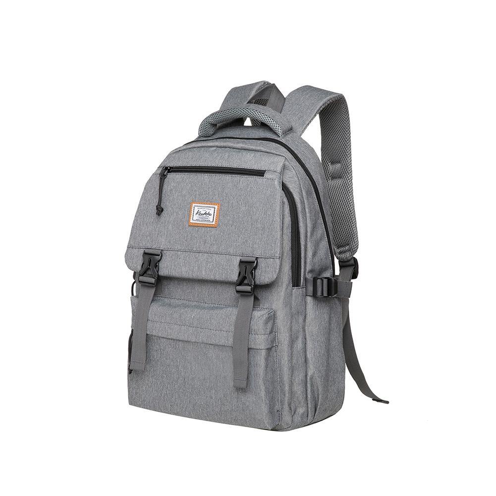 KAUKKO Backpack for School, KS23 ( Grey / 18.4L ) - kaukko