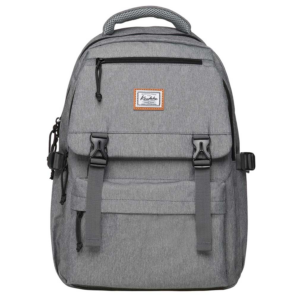 KAUKKO Backpack for School, KS23 ( Grey / 18.4L ) - kaukko