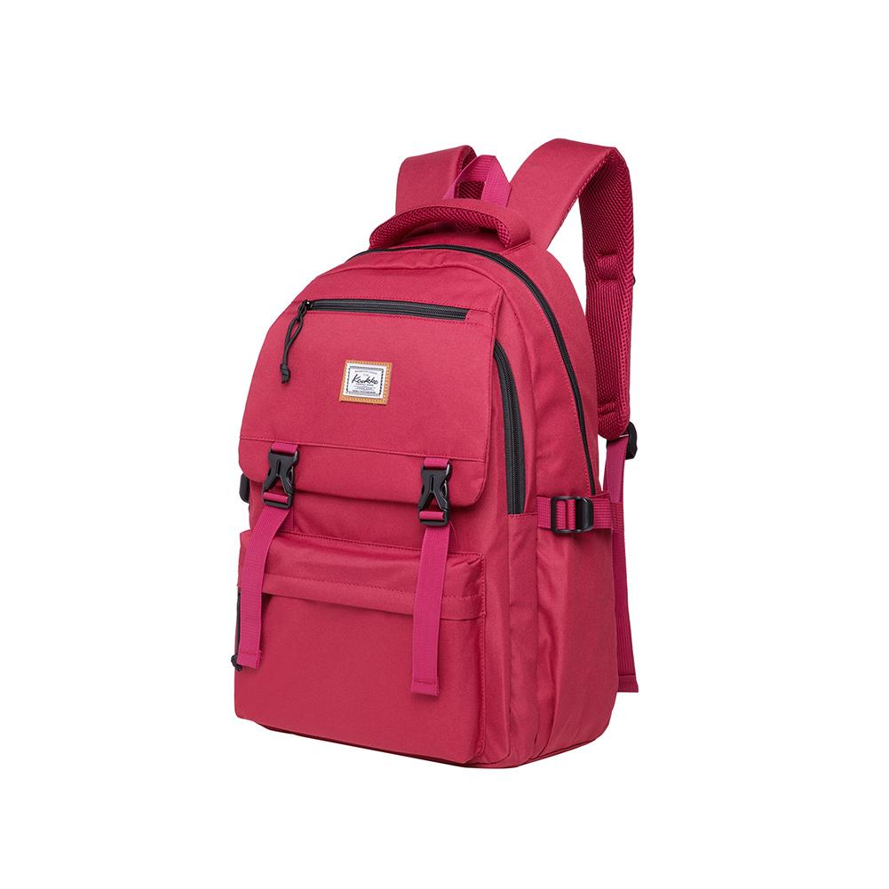 KAUKKO Backpack for School, KS23 ( Red / 18.4L ) - kaukko