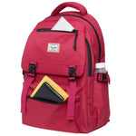 KAUKKO Backpack for School, KS23 ( Red / 18.4L ) - kaukko