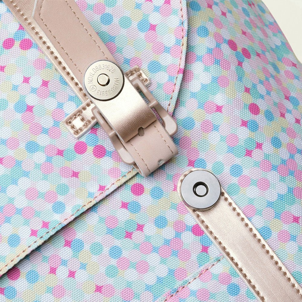 KAUKKO Backpack Travel backpack for women, EP6-14 ( Colordot / 16.2L ) - kaukko