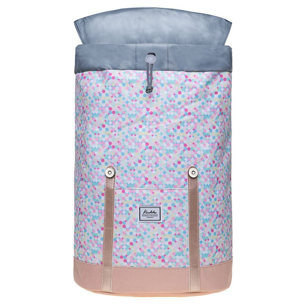 KAUKKO Backpack Travel backpack for women, EP6-14 ( Colordot / 16.2L ) - kaukko