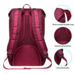 KAUKKO backpack women daypack with laptop compartment for 14 inch notebook - kaukko