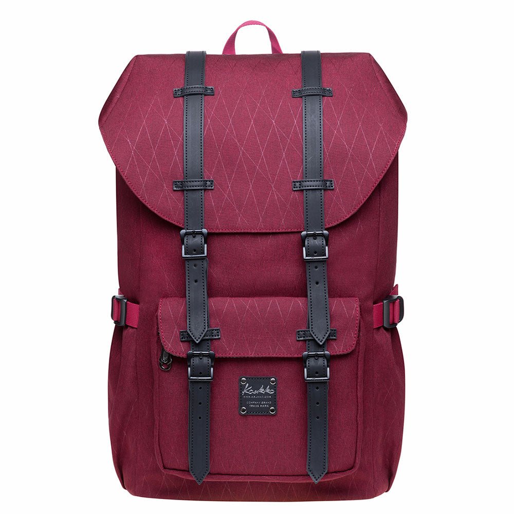 KAUKKO backpack women daypack with laptop compartment for 14 inch notebook - kaukko