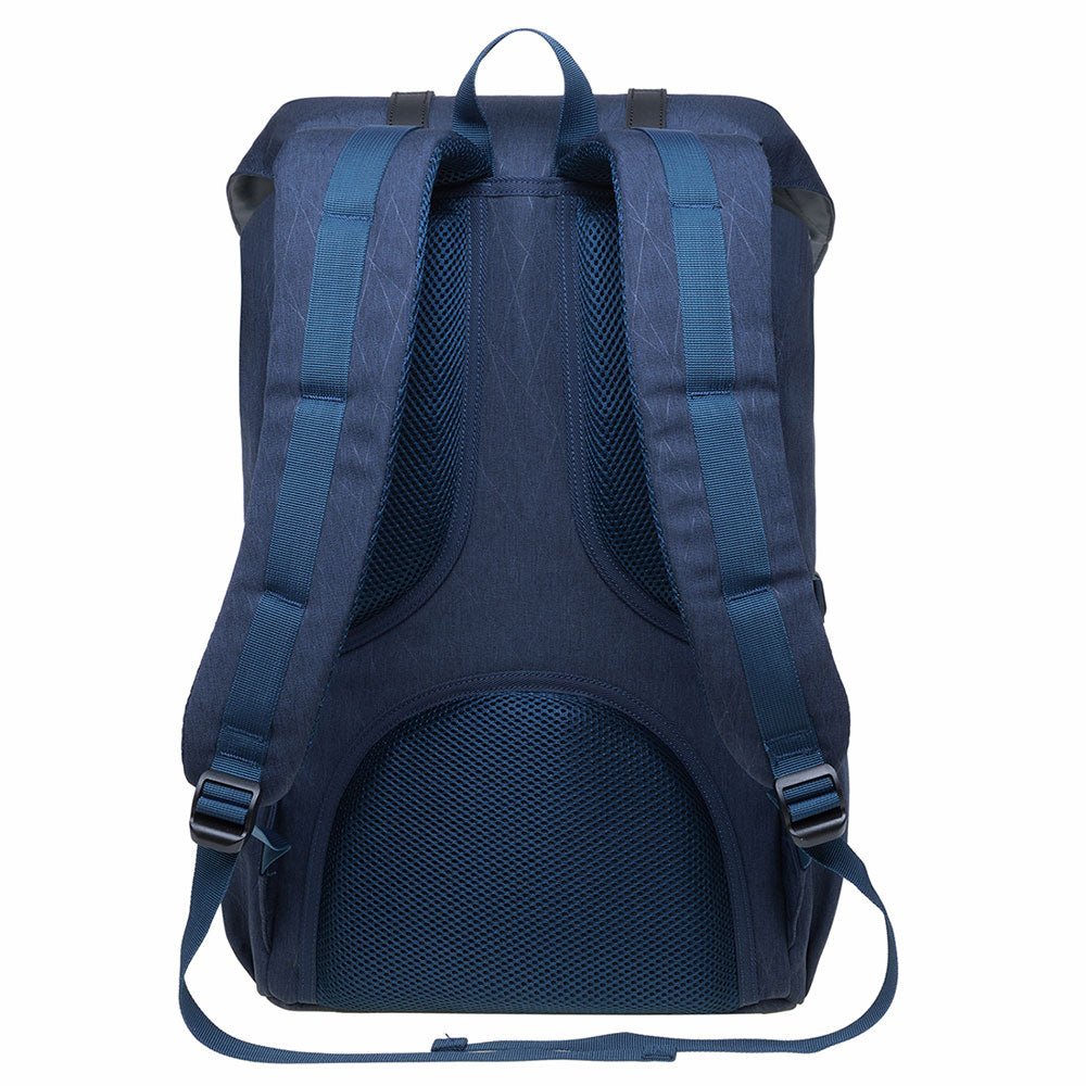 KAUKKO backpack women men daypack with laptop compartment for 14 inch notebook for leisure job university travel hiking, 21L (blue EP5-18) - kaukko