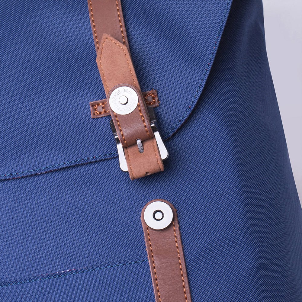 KAUKKO Backpack Women Men Vintage Travel Backpack, EP6-2 ( Blue / 18.3L ) - kaukko