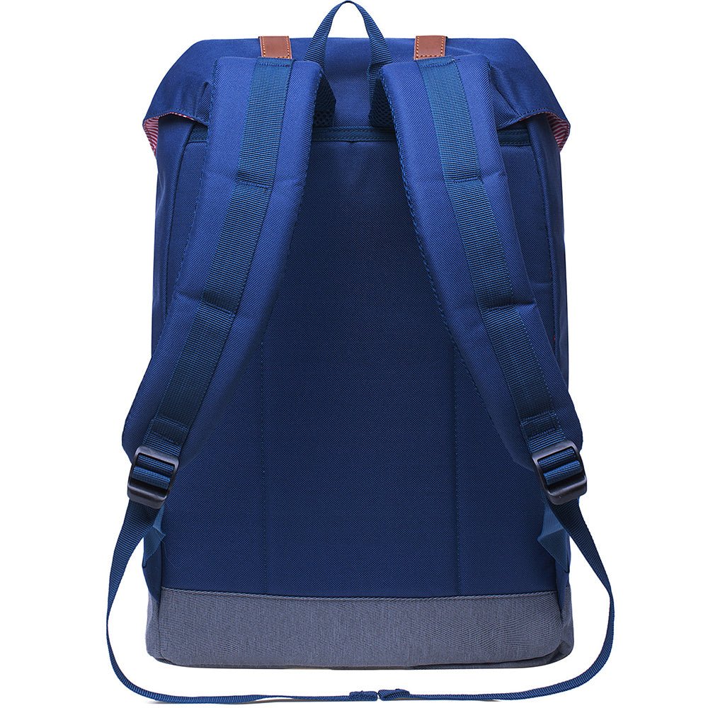 KAUKKO Backpack Women Men Vintage Travel Backpack, EP6-2 ( Blue / 18.3L ) - kaukko
