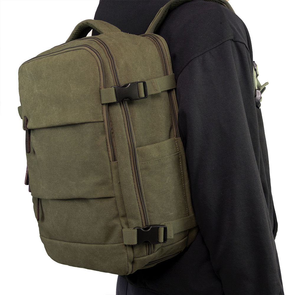 KAUKKO Canvas Travel Rucksack - kaukko