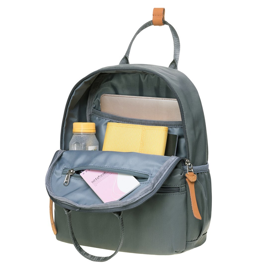 KAUKKO Casual Daypack Student Outdoor Bag Stylis, K1005-4 ( Grey / 8.2L ) - kaukko