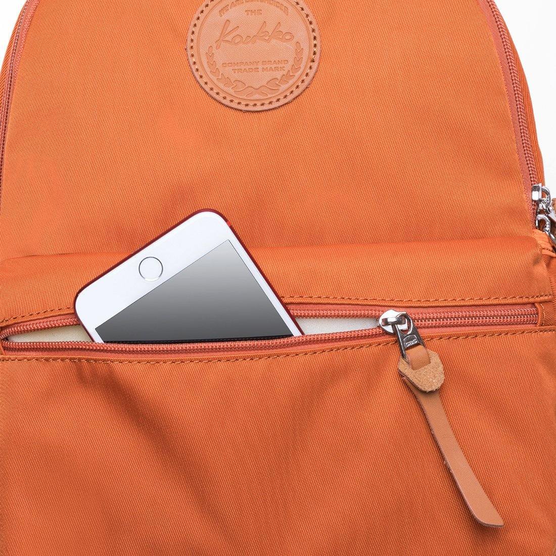 KAUKKO Casual Daypack Student Outdoor Bag Stylis, K1005-4 ( Orange / 8.2L ) - kaukko