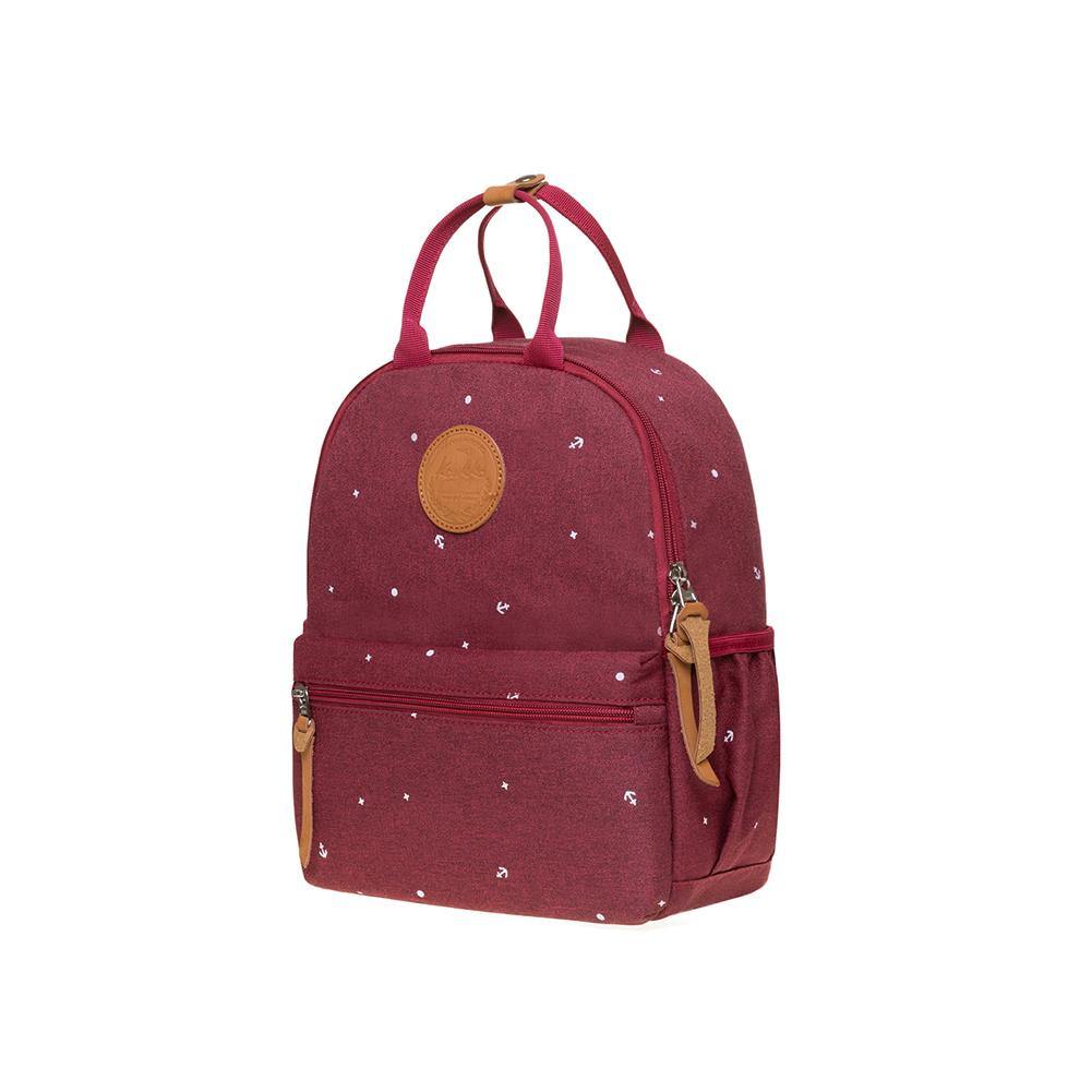 KAUKKO Casual Daypack Student Outdoor Bag Stylish, K1005-5 ( Red / 8.2L ) - kaukko