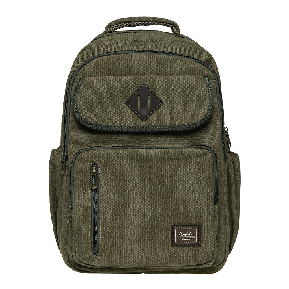 KAUKKO Casual Daypacks Multipurpose Backpacks, Outdoor Backpack, Travel Rucksack (17-ARMYGREEN) - kaukko