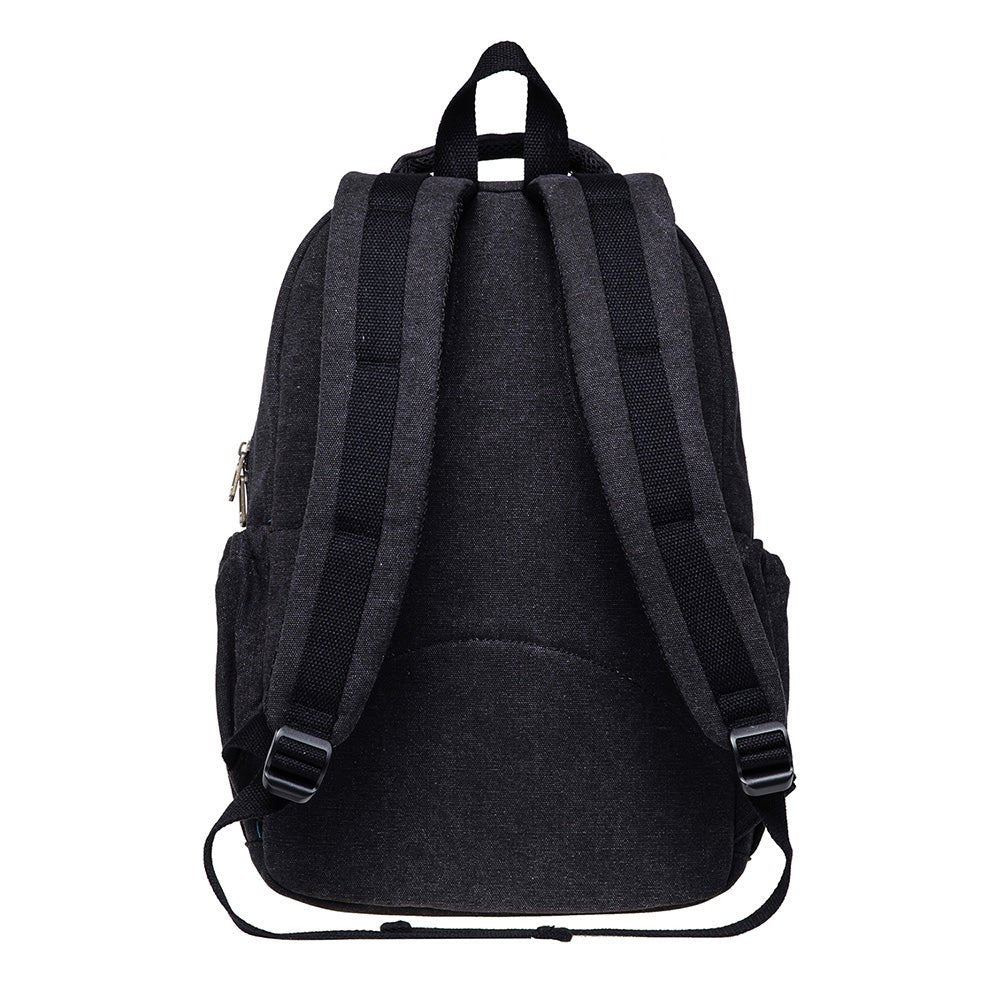 KAUKKO Casual Daypacks Multipurpose Backpacks, Outdoor Backpack, Travel Rucksack (17-BLACK) - kaukko
