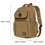 KAUKKO Casual Daypacks Multipurpose Backpacks, Outdoor Backpack, Travel Rucksack (17-YELLOW) - kaukko