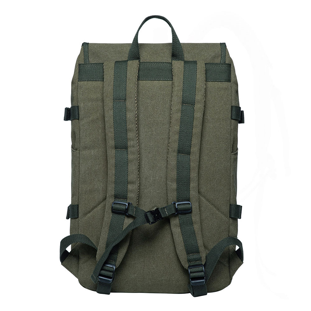 KAUKKO Casual Daypacks Multipurpose Backpacks, Outdoor Backpack, Travel Rucksack Green(Canvas) - kaukko