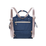 KAUKKO Diaper Bag Backpack - Small Diaper Backpack with Pacifier Holder and Stroller straps -Waterproof, mini , KT08 ( Mediterranean Blue ) - kaukko