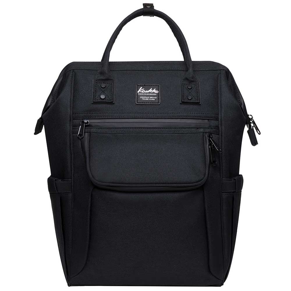 KAUKKO Diaper Bag Backpack with Pacifier Holder and Stroller straps - for Mom and Dad, waterproof, one size ( 10.63 * 5.90 * 14.96 in ) - kaukko