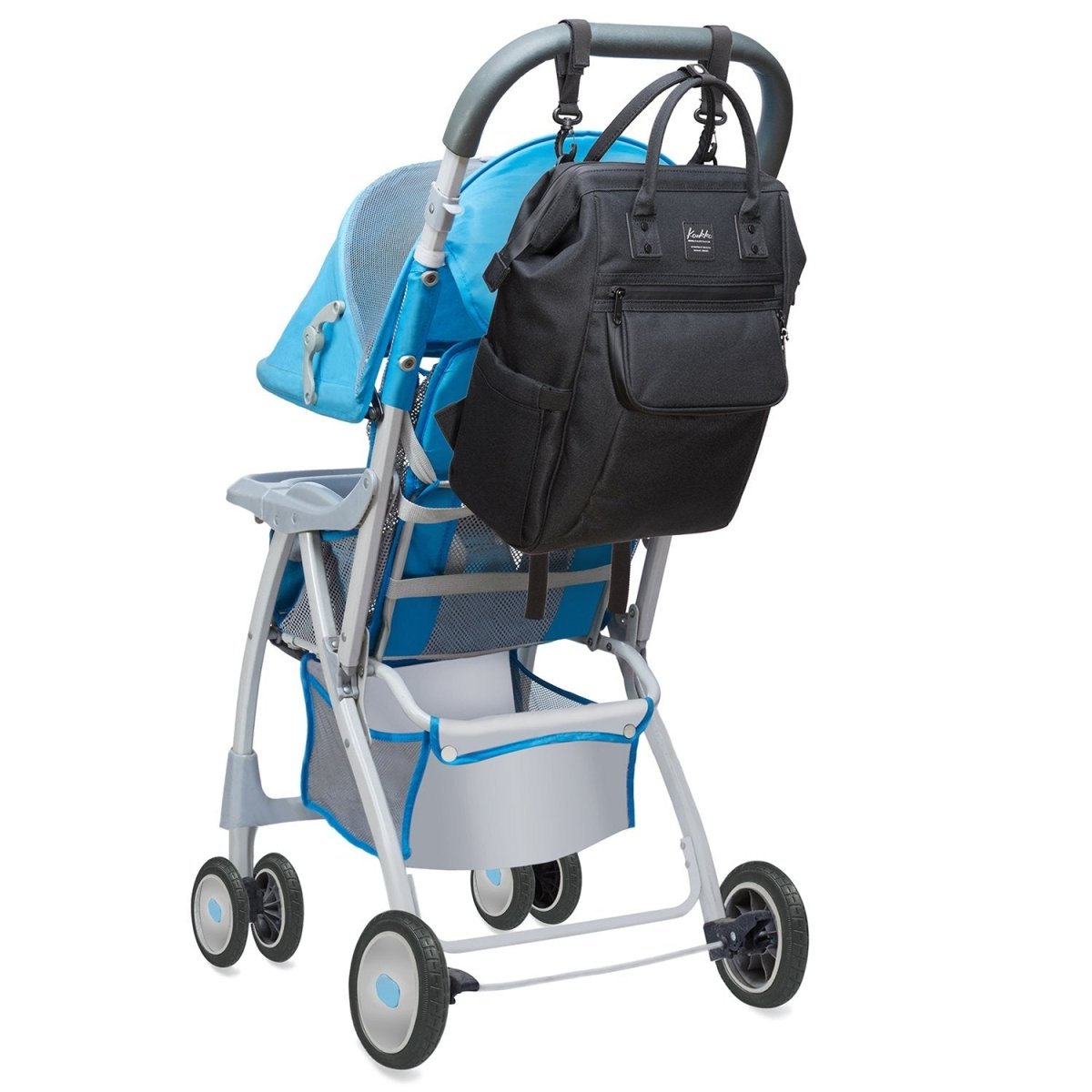 KAUKKO Diaper Bag Backpack with Pacifier Holder and Stroller straps - for Mom and Dad, waterproof, one size ( 10.63 * 5.90 * 14.96 in ) - kaukko