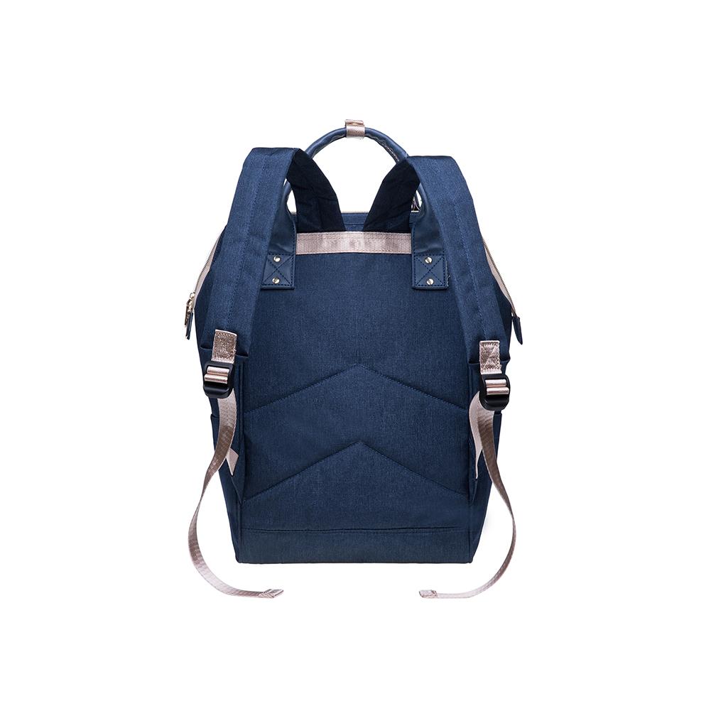 KAUKKO Diaper Bag Backpack with Pacifier Holder and Stroller straps - for Mom and Dad, Waterproof, one size, KT03 ( Mediterranean Blue ) - kaukko