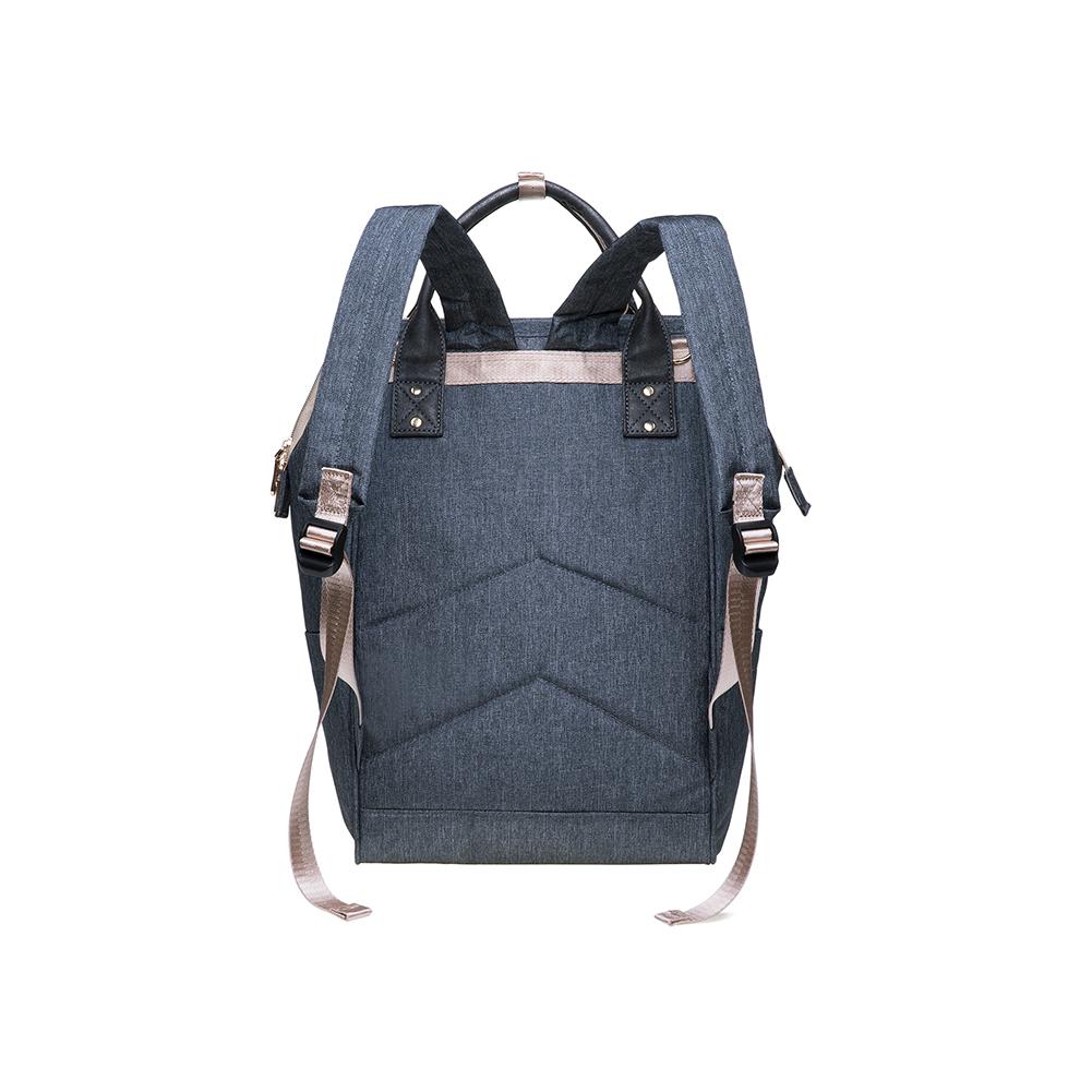 KAUKKO Diaper Bag Backpack with Pacifier Holder and Stroller straps - for Mom and Dad, Waterproof, one size, KT03 ( New York Gray ) - kaukko