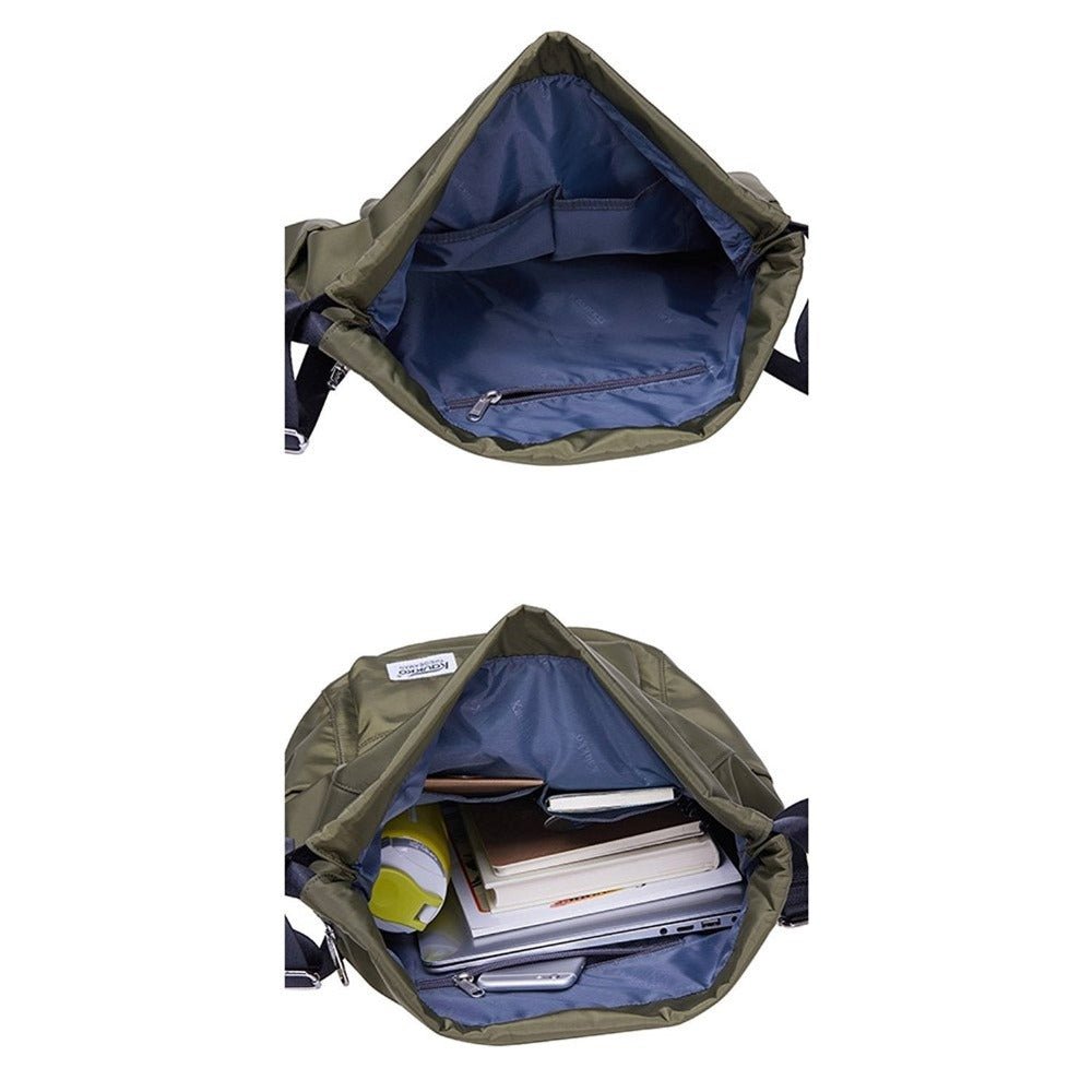 KAUKKO Gym Yoga Shoulder Rucksack for Men and Women ( Army Green) - kaukko