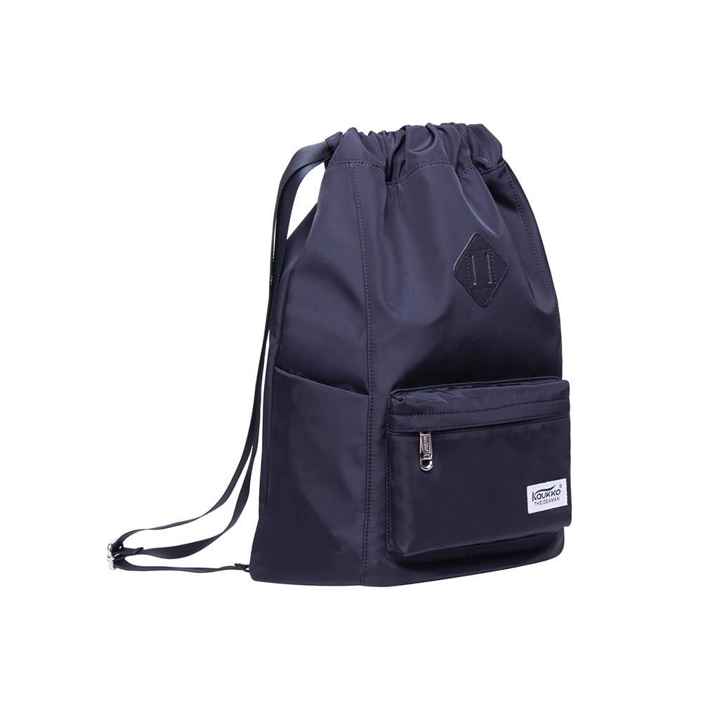 KAUKKO Gym Yoga Shoulder Rucksack for Men and Women ( Black ) - kaukko