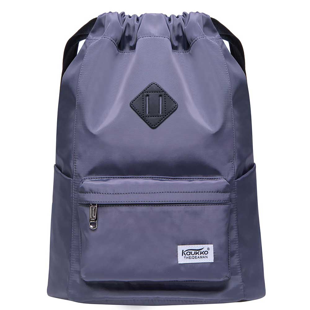 KAUKKO Gym Yoga Shoulder Rucksack for Men and Women ( Grey ) - kaukko