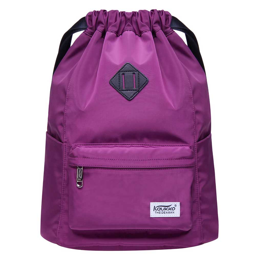 KAUKKO Gym Yoga Shoulder Rucksack for Men and Women ( purple ) - kaukko