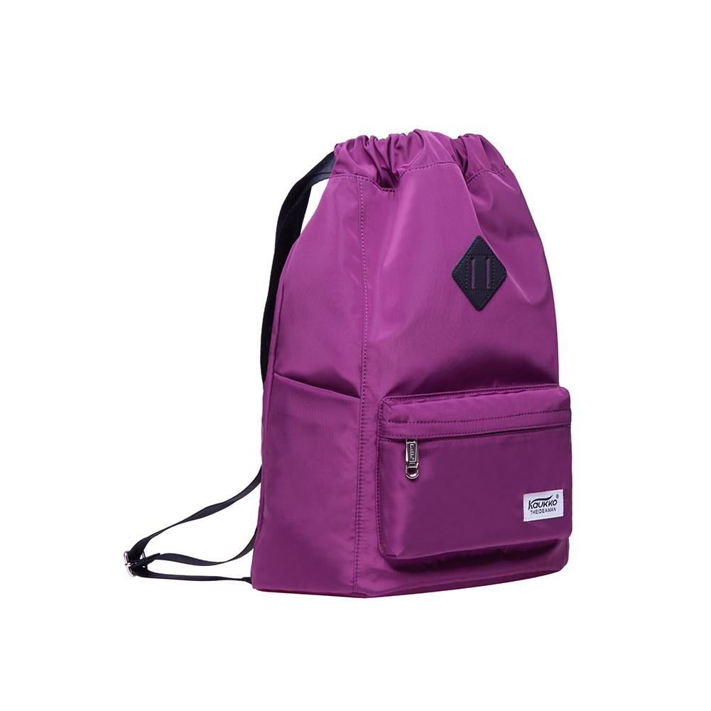 KAUKKO Gym Yoga Shoulder Rucksack for Men and Women ( purple ) - kaukko