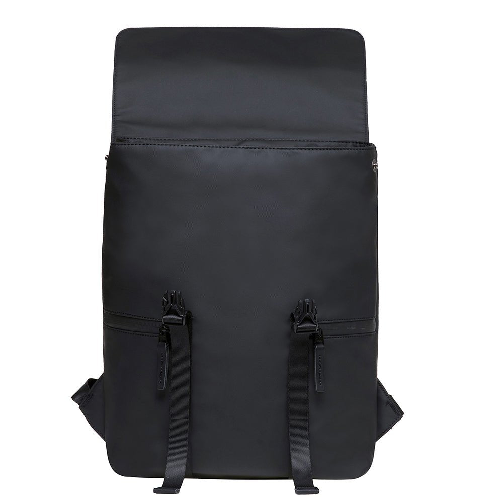 KAUKKO Laptop Backpack College School Bookbag, Fashion Casual Daypack, KF15 ( Black ) - kaukko