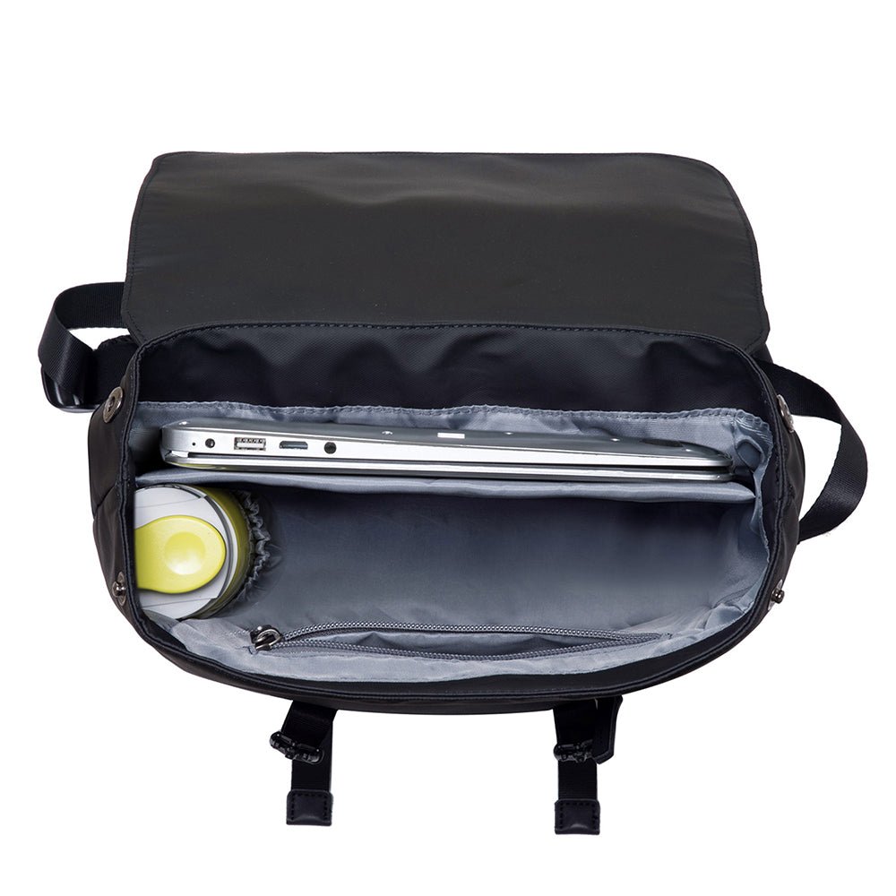 KAUKKO Laptop Backpack College School Bookbag, Fashion Casual Daypack, KF15 ( Black ) - kaukko