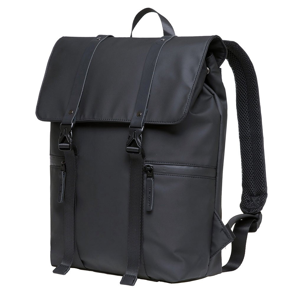 KAUKKO Laptop Backpack College School Bookbag, Fashion Casual Daypack, KF15 ( Black ) - kaukko