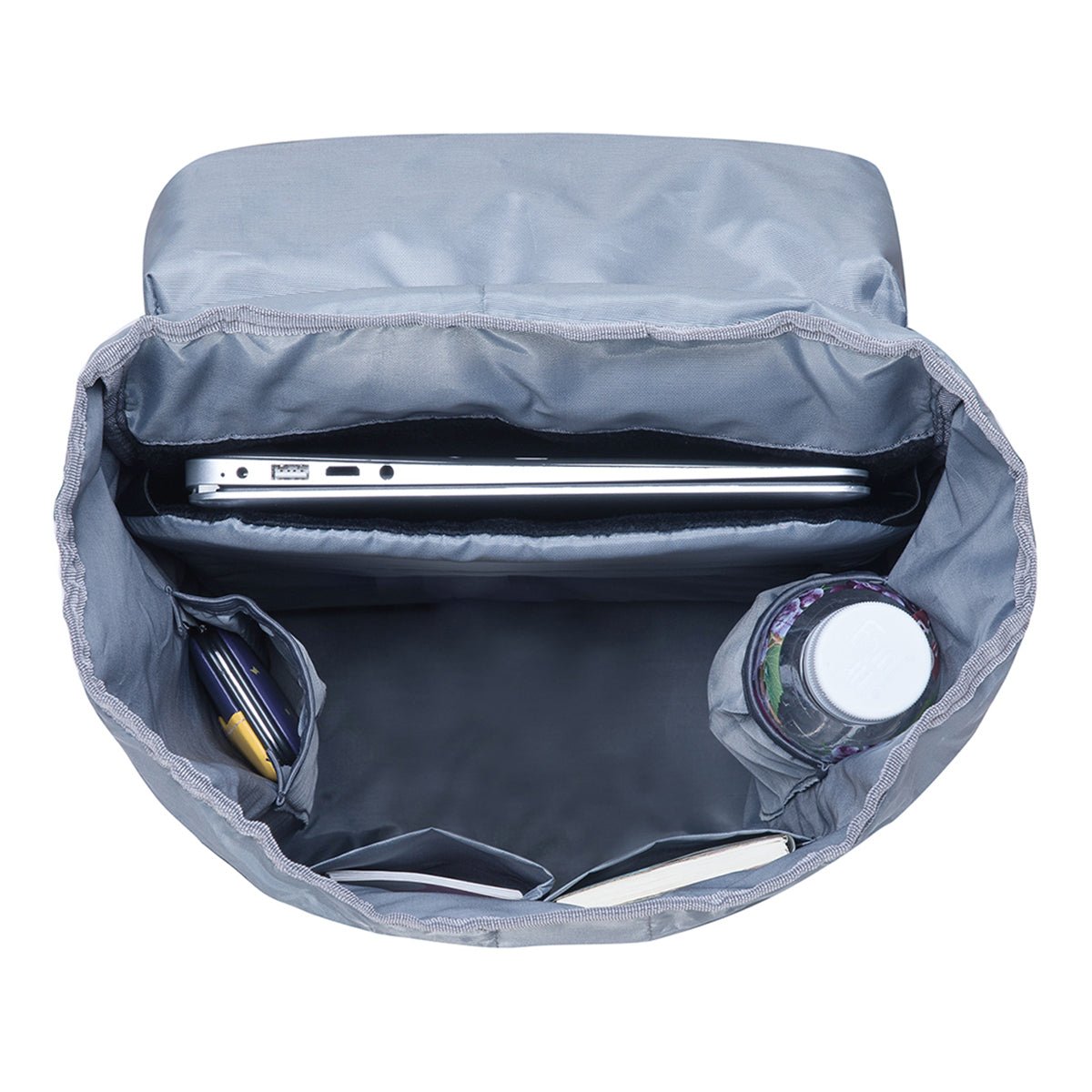 KAUKKO Lightweight Outdoor Daypack,Casual Travel Backpack, EP6-13 ( Black / 11.8L ) - kaukko