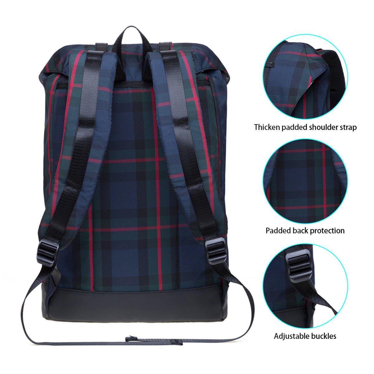 KAUKKO Lightweight Outdoor Daypack,Casual Travel Backpack, EP6-13 ( Black / 11.8L ) - kaukko